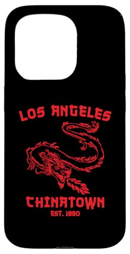 Los Angeles Chinatown Kalifornien Chinesischer DTLA LA 323 Dragon Hülle für iPhone 15 Pro Los Angeles Chinatown Kalifornien Chinesischer DTLA LA 323 Dragon Hülle für iPhone 15 Pro von Cali Retro Tees