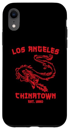 Los Angeles Chinatown Kalifornien Chinesischer DTLA LA 323 Dragon Hülle für iPhone XR Los Angeles Chinatown Kalifornien Chinesischer DTLA LA 323 Dragon Hülle für iPhone XR von Cali Retro Tees