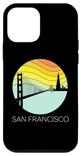 Retro Golden Gate im Vintage-Stil von San Francisco in der Bucht von Kalifornien Hülle für iPhone 12 mini Retro Golden Gate im Vintage-Stil von San Francisco in der Bucht von Kalifornien Hülle für iPhone 12 mini von Cali Retro Tees