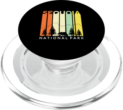Sequoia National Forest, Kalifornien, Kern River, Retrocamping PopSockets PopGrip für MagSafe von Cali Retro Tees
