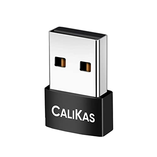 CaliKas - USB C Buchse zu USB Stecker Adapter 1 Stück,Typ A Netzteil Ladegerät Ladekabel Adapter für iPhone 12 13 14 Pro Max,SE,iPad Mini 6 Air 4 5,Apple Watch 7 8,Samsung Galaxy S23 S22 Plus Ultra FE von CaliKas