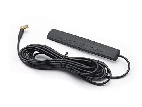 Caliber Autoantenne - Auto Radio Tupf+ - Fensterhalterung - Verstärker - ANT741P-DAB - SMA Femal FULDER - 300 cm Kabellänge - Passiv - universell - geeignet für alle Marken geeignet - Schwarz von Caliber