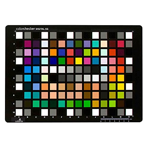Calibrite ColorChecker Digital SG: Farbtafel für Fotografie, 140 Farbfelder, A4, CCDSG, Mehrfarbige Farbfelder von Calibrite