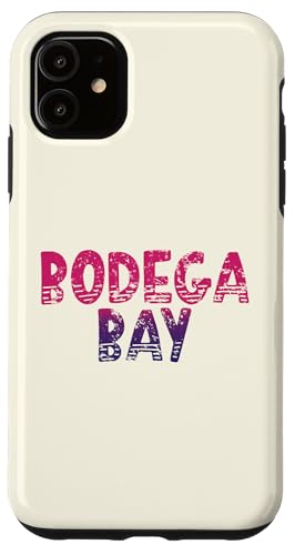 Bodega Bay - Bodega Bay California Vintage im Retro-Look Hülle für iPhone 11 Bodega Bay - Bodega Bay California Vintage im Retro-Look Hülle für iPhone 11 von California Shoreline Apparel