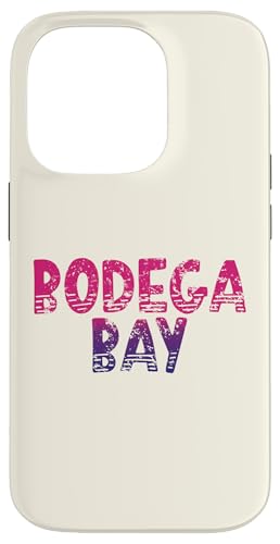 Bodega Bay - Bodega Bay California Vintage im Retro-Look Hülle für iPhone 14 Pro von California Shoreline Apparel