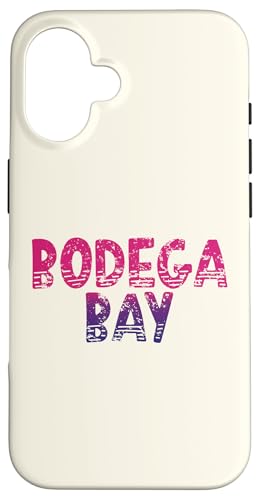Bodega Bay - Bodega Bay California Vintage im Retro-Look Hülle für iPhone 16 von California Shoreline Apparel