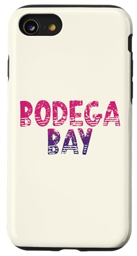 Bodega Bay - Bodega Bay California Vintage im Retro-Look Hülle für iPhone SE (2020) / 7 / 8 von California Shoreline Apparel