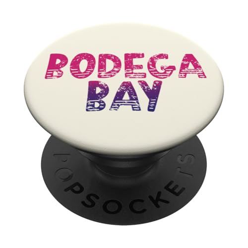 Bodega Bay - Bodega Bay California Vintage im Retro-Look PopSockets Klebender PopGrip Bodega Bay - Bodega Bay California Vintage im Retro-Look PopSockets Klebender PopGrip von California Shoreline Apparel