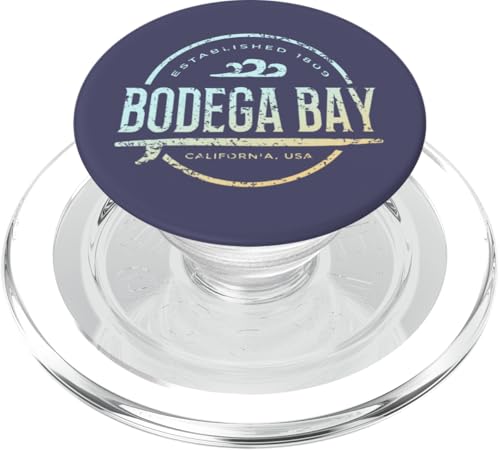 Bodega Bay - Vintage-Surf im Retro-Stil von Bodega Bay California PopSockets PopGrip für MagSafe Bodega Bay - Vintage-Surf im Retro-Stil von Bodega Bay California PopSockets PopGrip für MagSafe von California Shoreline Apparel
