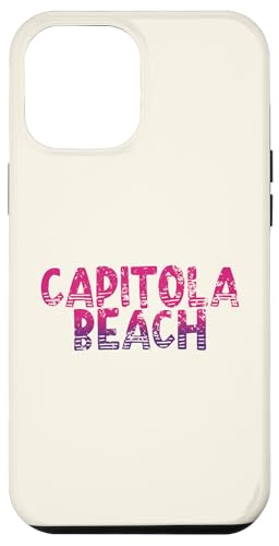 Capitola Beach — Retro Capitola Beach, Kalifornien, Vintage-Stil Hülle für iPhone 12 Pro Max von California Shoreline Apparel