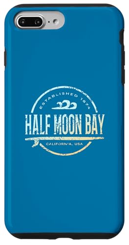 Half Moon Bay — Vintage-Surf im Retro-Stil in Half Moon Bay in Kalifornien Hülle für iPhone 7 Plus/8 Plus Half Moon Bay — Vintage-Surf im Retro-Stil in Half Moon Bay in Kalifornien Hülle für iPhone 7 Plus/8 Plus von California Shoreline Apparel