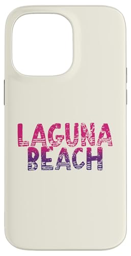 Laguna Beach - Retro Laguna Beach California Vintage Hülle für iPhone 14 Pro Max von California Shoreline Apparel