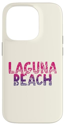 Laguna Beach - Retro Laguna Beach California Vintage Hülle für iPhone 14 Pro von California Shoreline Apparel