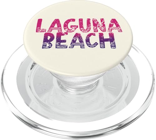 Laguna Beach - Retro Laguna Beach California Vintage PopSockets PopGrip für MagSafe von California Shoreline Apparel