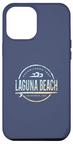 Laguna Beach — Vintage-Surf in Laguna Beach, Kalifornien Hülle für iPhone 12 Pro Max Laguna Beach — Vintage-Surf in Laguna Beach, Kalifornien Hülle für iPhone 12 Pro Max von California Shoreline Apparel