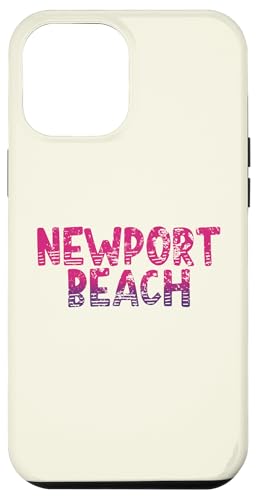 Newport Beach - Retro-Look aus Newport Beach, Kalifornien, Vintage-Stil Hülle für iPhone 12 Pro Max Newport Beach - Retro-Look aus Newport Beach, Kalifornien, Vintage-Stil Hülle für iPhone 12 Pro Max von California Shoreline Apparel