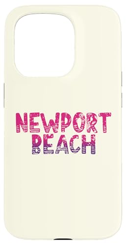 Newport Beach - Retro-Look aus Newport Beach, Kalifornien, Vintage-Stil Hülle für iPhone 15 Pro Newport Beach - Retro-Look aus Newport Beach, Kalifornien, Vintage-Stil Hülle für iPhone 15 Pro von California Shoreline Apparel