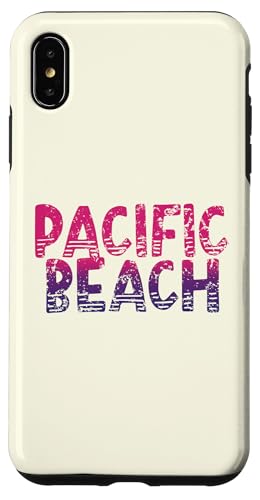 Pacific Beach — Retro-Pazifikstrand San Diego, Kalifornien Hülle für iPhone XS Max Pacific Beach — Retro-Pazifikstrand San Diego, Kalifornien Hülle für iPhone XS Max von California Shoreline Apparel