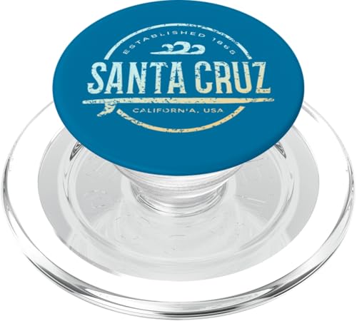 Santa Cruz - Vintage-Surf in Santa Cruz, Kalifornien PopSockets PopGrip für MagSafe von California Shoreline Apparel