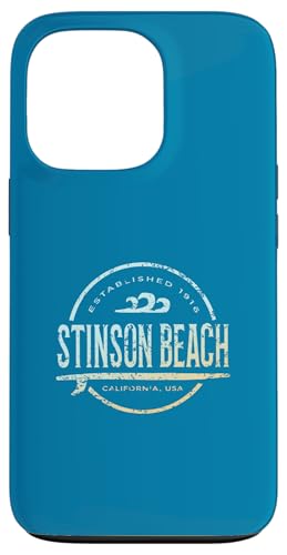 Stinson Beach — Vintage-Surf von Stinson Beach im kalifornischen Stil Hülle für iPhone 13 Pro von California Shoreline Apparel
