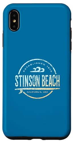 Stinson Beach — Vintage-Surf von Stinson Beach im kalifornischen Stil Hülle für iPhone XS Max Stinson Beach — Vintage-Surf von Stinson Beach im kalifornischen Stil Hülle für iPhone XS Max von California Shoreline Apparel