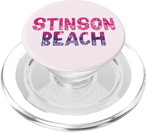 Stinson Beach im Retro-Look von Stinson Beach im kalifornischen Vintage-Stil PopSockets PopGrip für MagSafe Stinson Beach im Retro-Look von Stinson Beach im kalifornischen Vintage-Stil PopSockets PopGrip für MagSafe von California Shoreline Apparel