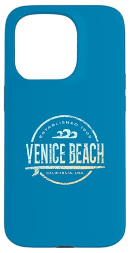 Venice Beach — Vintage-Surf in Venice Beach, Kalifornien Hülle für iPhone 15 Pro von California Shoreline Apparel