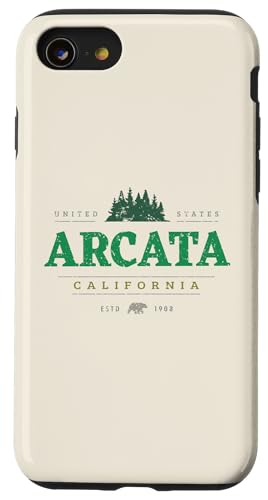 Arcata Kalifornien | Arcata CA Wilderness Hülle für iPhone SE (2020) / 7 / 8 von California Wilderness Apparel