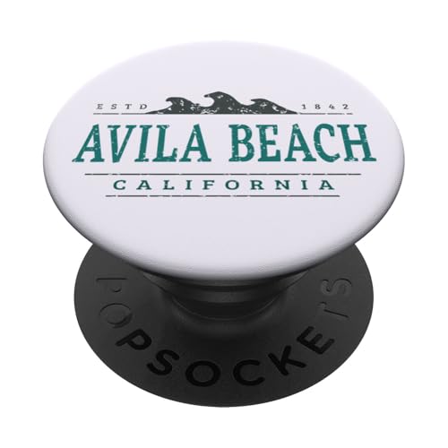 Avila Beach Kalifornien | Avila Beach, Küste von Kalifornien PopSockets Klebender PopGrip Avila Beach Kalifornien | Avila Beach, Küste von Kalifornien PopSockets Klebender PopGrip von California Wilderness Apparel