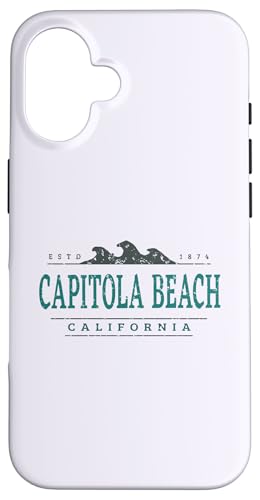 Capitola Beach, Kalifornien | Küste von Capitola, Kalifornien Hülle für iPhone 16 Capitola Beach, Kalifornien | Küste von Capitola, Kalifornien Hülle für iPhone 16 von California Wilderness Apparel