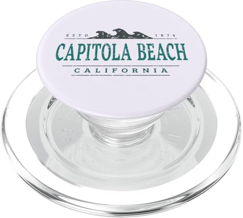 Capitola Beach, Kalifornien | Küste von Capitola, Kalifornien PopSockets PopGrip für MagSafe Capitola Beach, Kalifornien | Küste von Capitola, Kalifornien PopSockets PopGrip für MagSafe von California Wilderness Apparel