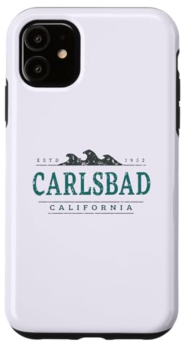 Carlsbad Kalifornien | Carlsbad CA Coastline Hülle für iPhone 11 Carlsbad Kalifornien | Carlsbad CA Coastline Hülle für iPhone 11 von California Wilderness Apparel