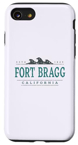 Fort Bragg, Kalifornien | Küste von Fort Bragg, Kalifornien Hülle für iPhone SE (2020) / 7 / 8 von California Wilderness Apparel