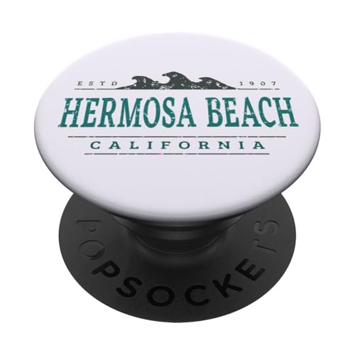Hermosa Beach, Kalifornien | Küste von Hermosa Beach, Kalifornien PopSockets Klebender PopGrip Hermosa Beach, Kalifornien | Küste von Hermosa Beach, Kalifornien PopSockets Klebender PopGrip von California Wilderness Apparel