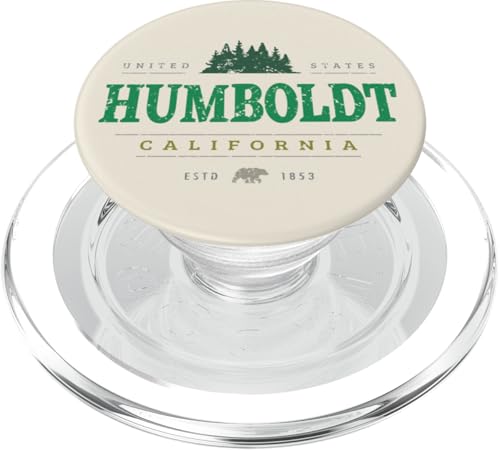 Humboldt Kalifornien | Humboldt CA Wilderness PopSockets PopGrip für MagSafe Humboldt Kalifornien | Humboldt CA Wilderness PopSockets PopGrip für MagSafe von California Wilderness Apparel