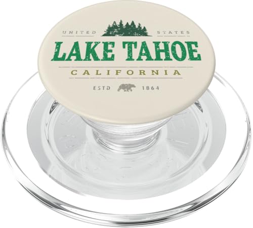 Lake Tahoe Kalifornien | Lake Tahoe CA Wilderness PopSockets PopGrip für MagSafe Lake Tahoe Kalifornien | Lake Tahoe CA Wilderness PopSockets PopGrip für MagSafe von California Wilderness Apparel