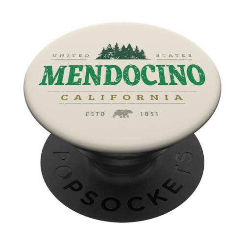 Mendocino Kalifornien | Mendocino CA Wilderness PopSockets Klebender PopGrip Mendocino Kalifornien | Mendocino CA Wilderness PopSockets Klebender PopGrip von California Wilderness Apparel