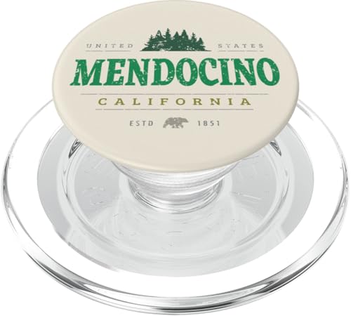 Mendocino Kalifornien | Mendocino CA Wilderness PopSockets PopGrip für MagSafe Mendocino Kalifornien | Mendocino CA Wilderness PopSockets PopGrip für MagSafe von California Wilderness Apparel
