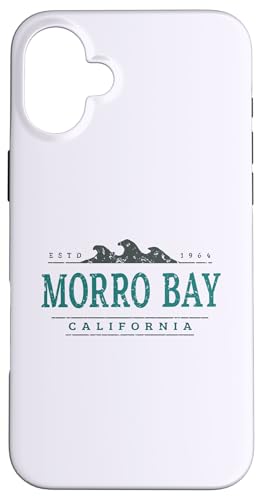 Morro Bay Kalifornien | Küste von Morro Bay CA Hülle für iPhone 16 Plus Morro Bay Kalifornien | Küste von Morro Bay CA Hülle für iPhone 16 Plus von California Wilderness Apparel