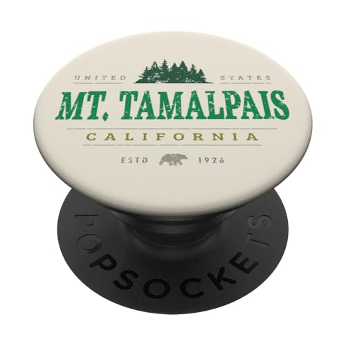 Mount Tamalpais Kalifornien | Mt. Tamalpais CA Wilderness PopSockets Klebender PopGrip Mount Tamalpais Kalifornien | Mt. Tamalpais CA Wilderness PopSockets Klebender PopGrip von California Wilderness Apparel