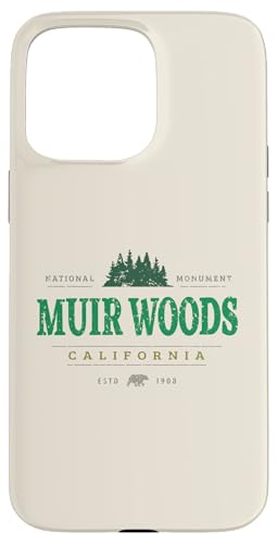 Muir Woods Kalifornien | Muir Woods CA Wildnis Hülle für iPhone 15 Pro Max Muir Woods Kalifornien | Muir Woods CA Wildnis Hülle für iPhone 15 Pro Max von California Wilderness Apparel