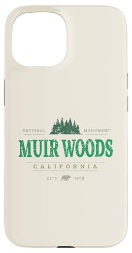 Muir Woods Kalifornien | Muir Woods CA Wildnis Hülle für iPhone 15 Muir Woods Kalifornien | Muir Woods CA Wildnis Hülle für iPhone 15 von California Wilderness Apparel