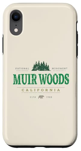Muir Woods Kalifornien | Muir Woods CA Wildnis Hülle für iPhone XR Muir Woods Kalifornien | Muir Woods CA Wildnis Hülle für iPhone XR von California Wilderness Apparel