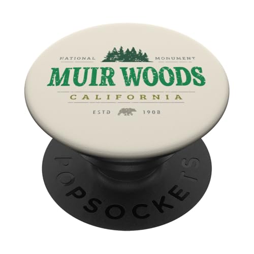 Muir Woods Kalifornien | Muir Woods CA Wildnis PopSockets Klebender PopGrip Muir Woods Kalifornien | Muir Woods CA Wildnis PopSockets Klebender PopGrip von California Wilderness Apparel
