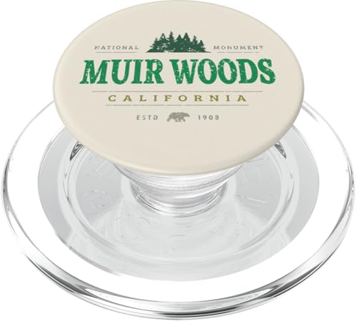Muir Woods Kalifornien | Muir Woods CA Wildnis PopSockets PopGrip für MagSafe Muir Woods Kalifornien | Muir Woods CA Wildnis PopSockets PopGrip für MagSafe von California Wilderness Apparel