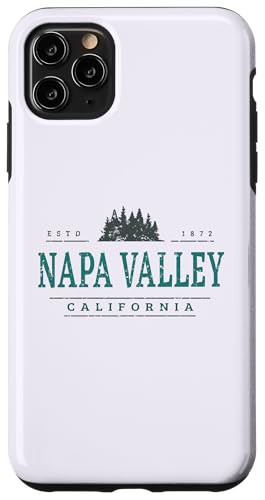 Napa Valley Kalifornien | Napa Valley CA Treeline Hülle für iPhone 11 Pro Max Napa Valley Kalifornien | Napa Valley CA Treeline Hülle für iPhone 11 Pro Max von California Wilderness Apparel