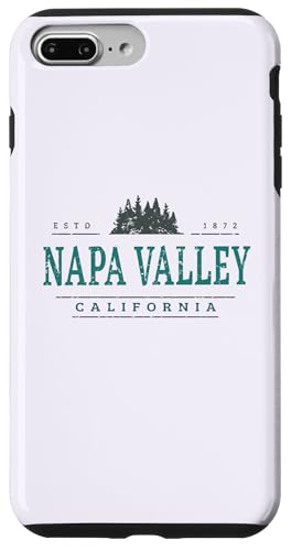 Napa Valley Kalifornien | Napa Valley CA Treeline Hülle für iPhone 7 Plus/8 Plus Napa Valley Kalifornien | Napa Valley CA Treeline Hülle für iPhone 7 Plus/8 Plus von California Wilderness Apparel