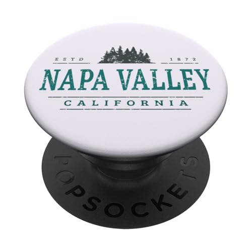 Napa Valley Kalifornien | Napa Valley CA Treeline PopSockets Klebender PopGrip Napa Valley Kalifornien | Napa Valley CA Treeline PopSockets Klebender PopGrip von California Wilderness Apparel