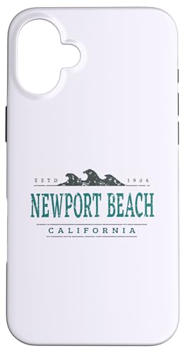 Newport Beach, Kalifornien | Küste von Newport Beach, Kalifornien Hülle für iPhone 16 Plus Newport Beach, Kalifornien | Küste von Newport Beach, Kalifornien Hülle für iPhone 16 Plus von California Wilderness Apparel