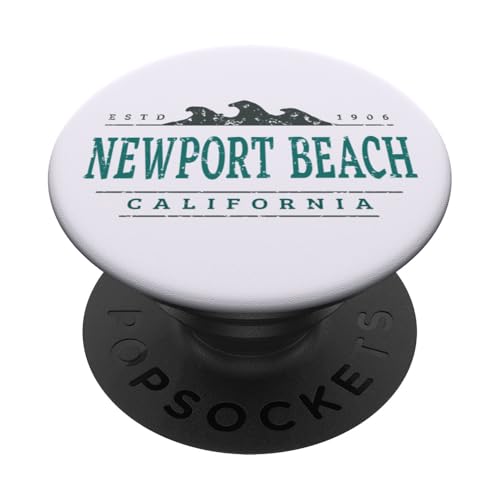 Newport Beach, Kalifornien | Küste von Newport Beach, Kalifornien PopSockets Klebender PopGrip Newport Beach, Kalifornien | Küste von Newport Beach, Kalifornien PopSockets Klebender PopGrip von California Wilderness Apparel